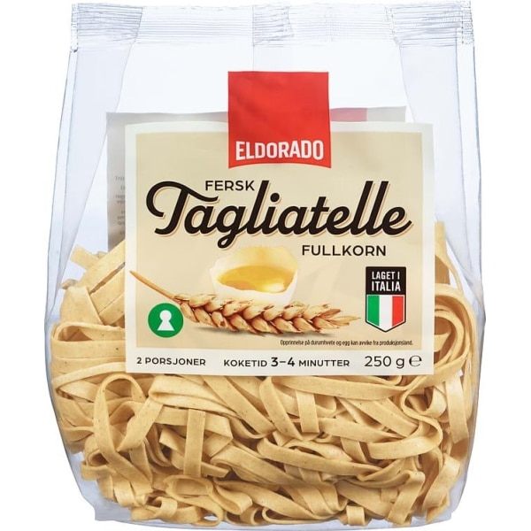 Tagliatelle Fullkorn 250g Eldorado