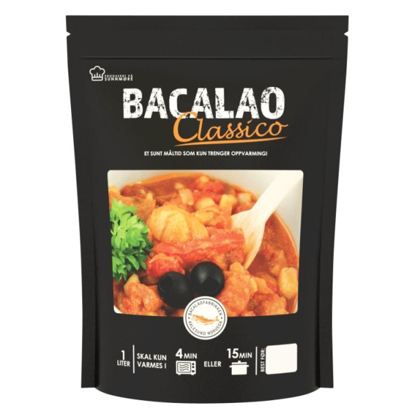 Bacalao Classico Sousvide 1kg Bacalaofabrikken