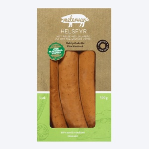Helsfyr Ostepølse 300g Metervare
