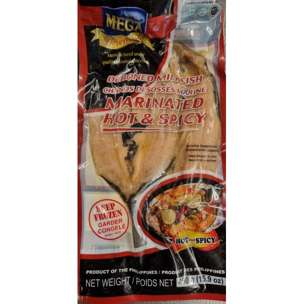 MEGA Milkfish boneless marinated HOT 450g