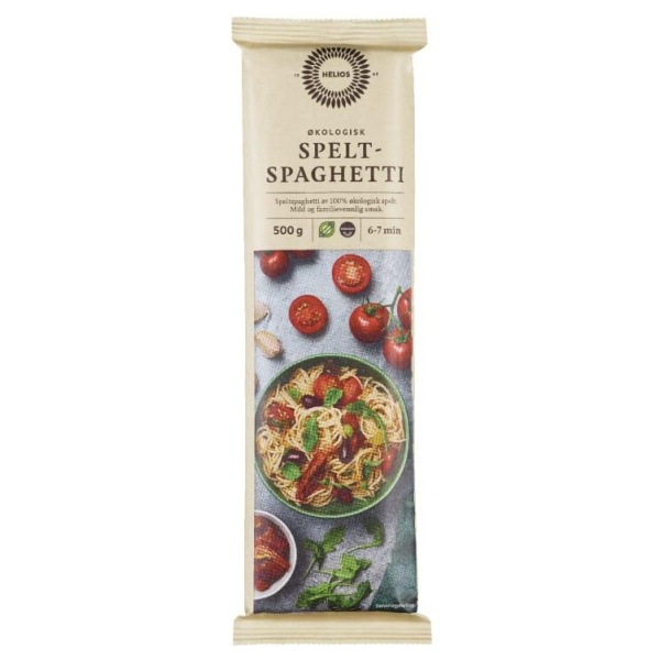 Spaghetti Spelt 500g Økologisk Helios