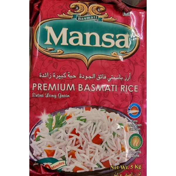 MANSA Steam basmati rice 10kg