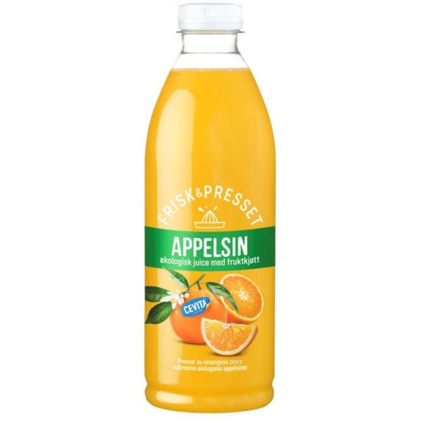 Appelsinjuice Økologisk 1L Cevita