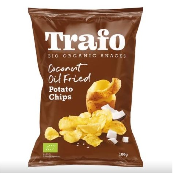 Trafo potato chips fried in coconut oil 100 gr