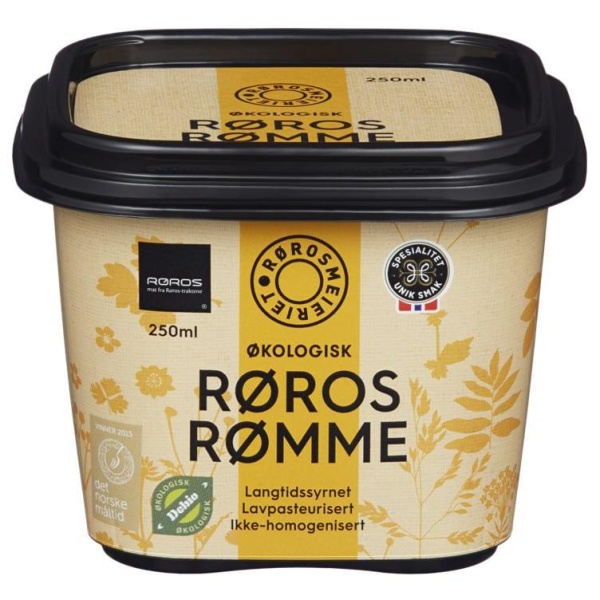 Rømme 39% Økologisk 250ml Røros