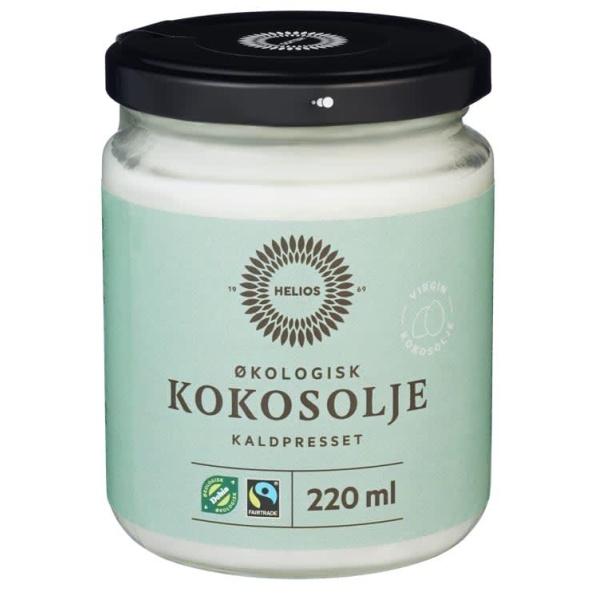 Kokosolje Ex Virgin Økol 220ml Helios