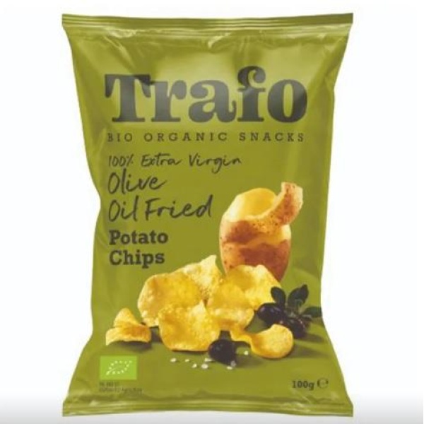 Trafo potato chips fried in virgin oil 100 gr