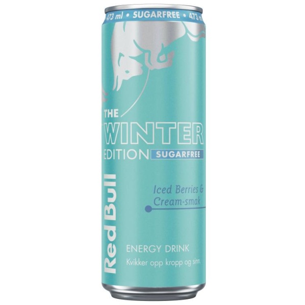 Red Bull Winter Edition Sukkerfri 473ml