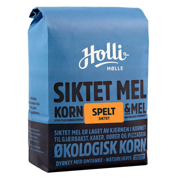 Speltmel Siktet Økologisk 1kg Holli