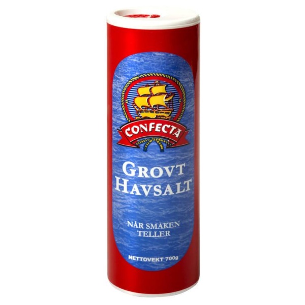 Havsalt Grovt 700g Confecta