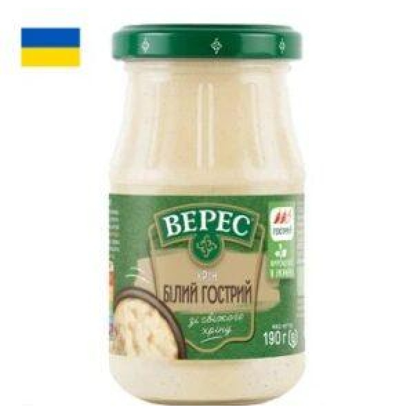 Veres Peperrot sauce sterk 190g