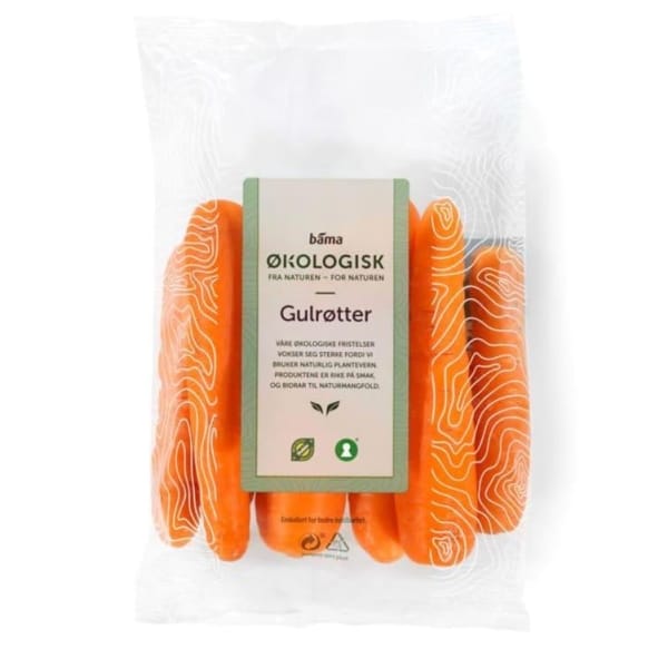 Gulrot 750g Økologisk