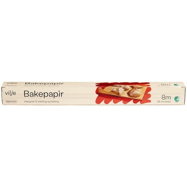 Bakepapir 8M Vilje