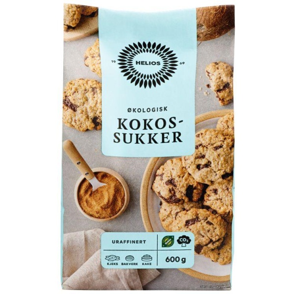 Kokossukker 600g Økologisk Helios