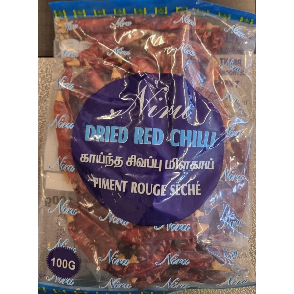 Niru dried red chilli 100g