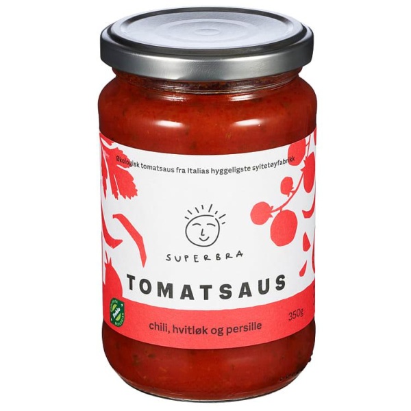 Tomatsaus Chili 350g Superbra