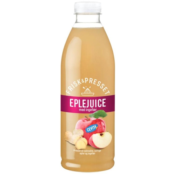 Eplejuice m/Ingefær 1L Cevita