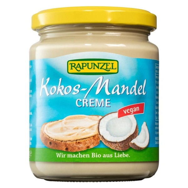 Kokos- og mandelpålegg 250g økologisk Rapunzel