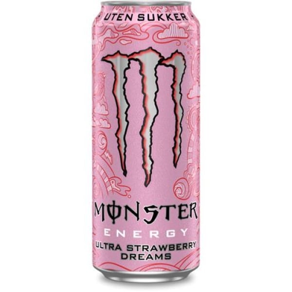 Monster Ultra Strawberry Dreams 0,5l boks