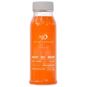 Cold Pressed Juice Gulrot&Eple&Ingefær 250ml