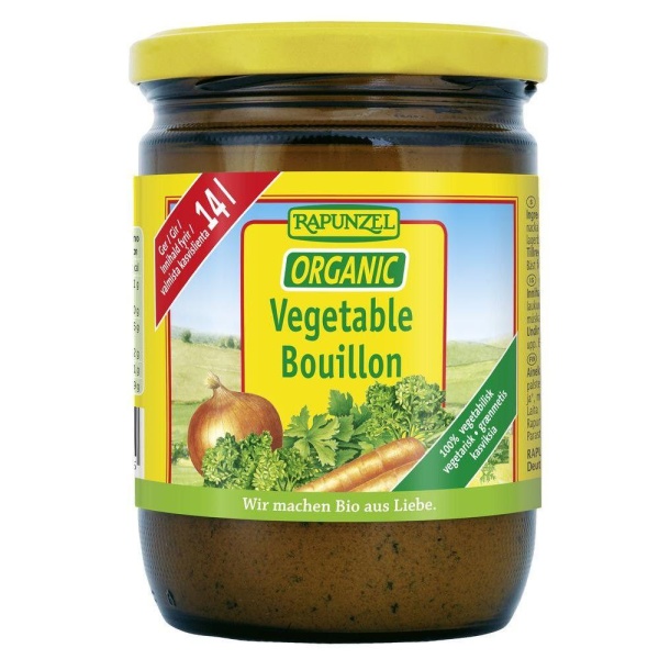 Grønnsaksbuljong m/gjær 250g økologisk Rapunzel