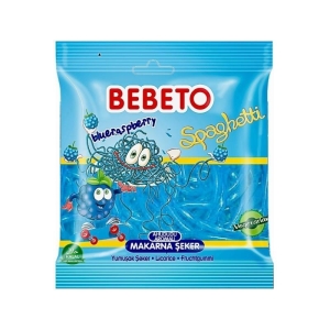Bebeto spaghetti blueraspberry 80g