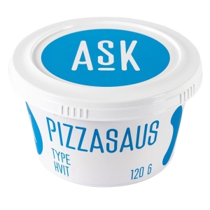 Pizzasaus Hvit Type 120g Ask