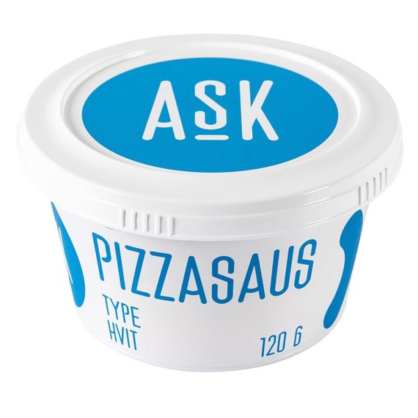 Pizzasaus Hvit Type 120g Ask