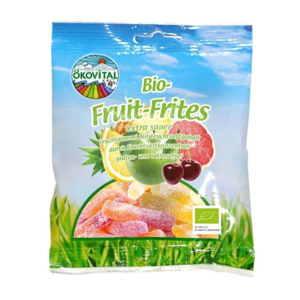 Fruit Frites 80g økologisk Ökovital