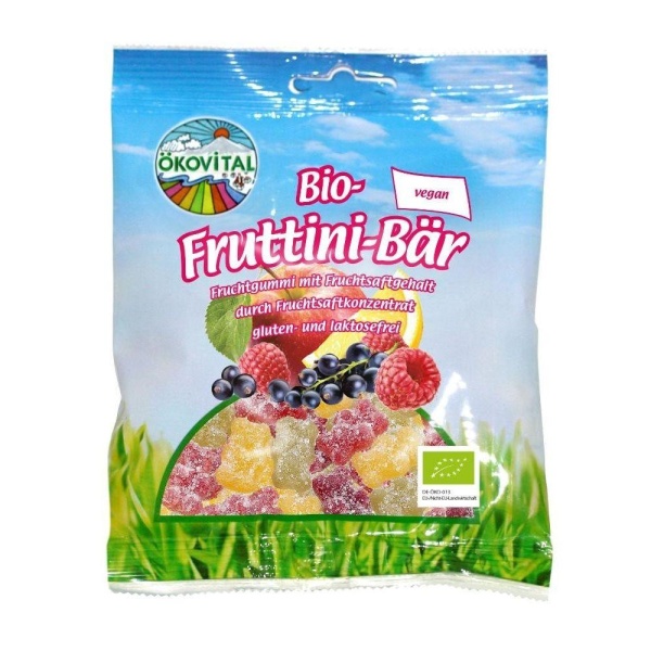 Fruttini bjørner 80g økologisk Ökovital