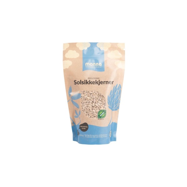 Solsikkekjerner 250g økologisk Manna