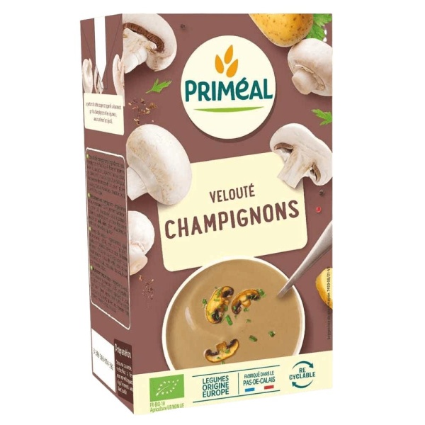 Sjampinjongsuppe 1l økologisk Priméal
