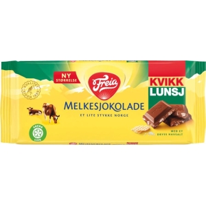 Melkesjokolade Kvikk Lunsj 100g Freia