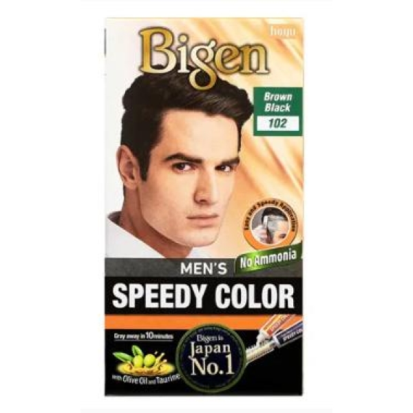 Bigen Men Hair Dye Brown Black 102