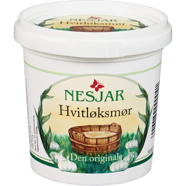 Kryddersmør Hvitløk 100g Nesjar