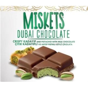 MISKETS Dubai sjokolade 100g