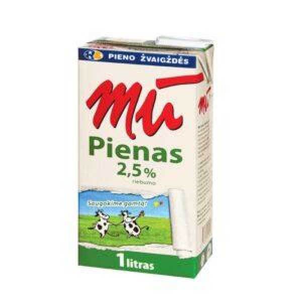 Melk "Mu" 2,5 pros 1l