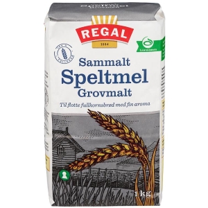 Sammalt Speltmel Grovt 1kg Regal