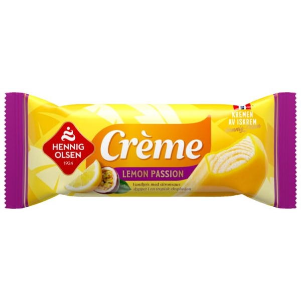 Crème Lemon Passion 0,94L Hennig-Olsen