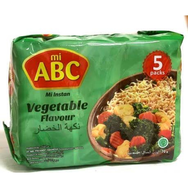 ABC Vegetable Flavour 5x70g