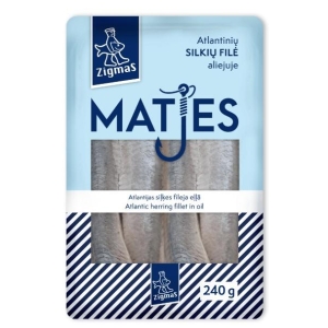 Zigmas MATJES Sildefilet i olje 240g
