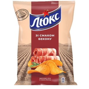 Lux Chips Bacon 125g