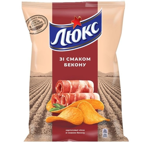 Lux Chips Bacon 125g