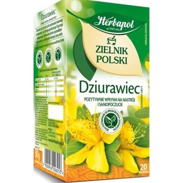 Herbapol Te med Johannesurt "Zielnik Polski Dziurawiec" 2g x 20stk