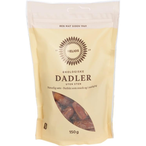 Dadler Økologisk 150g Helios