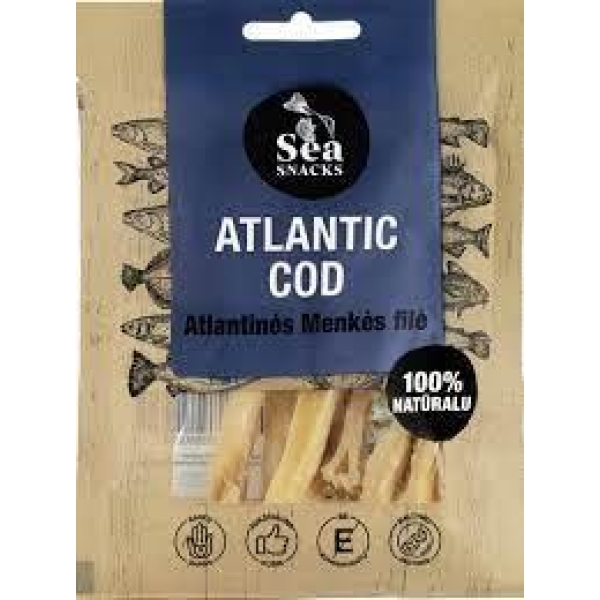 Sea Snacks Atlantisk torsk 30g