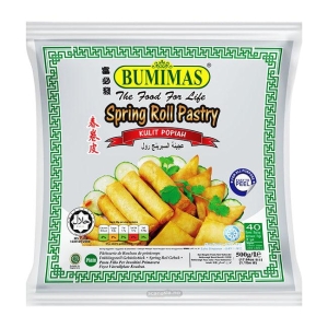 BUMIMAS Spring Roll Wrapper 8.5'' 215mm 500g FROZEN '40'