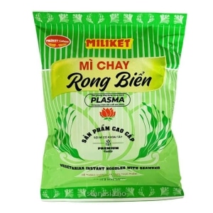 MILIKET Instant Vegetarian Noodles with seaweed 75g