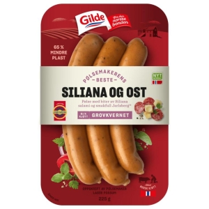 Siliana&Ostepølse 225g Gilde