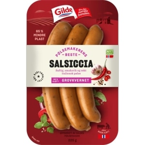 Salsicciapølse 225g Gilde